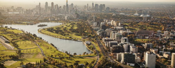 Melbourne Aerial View