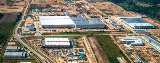 Industrial estate land development