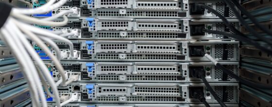 Working hardware in data center